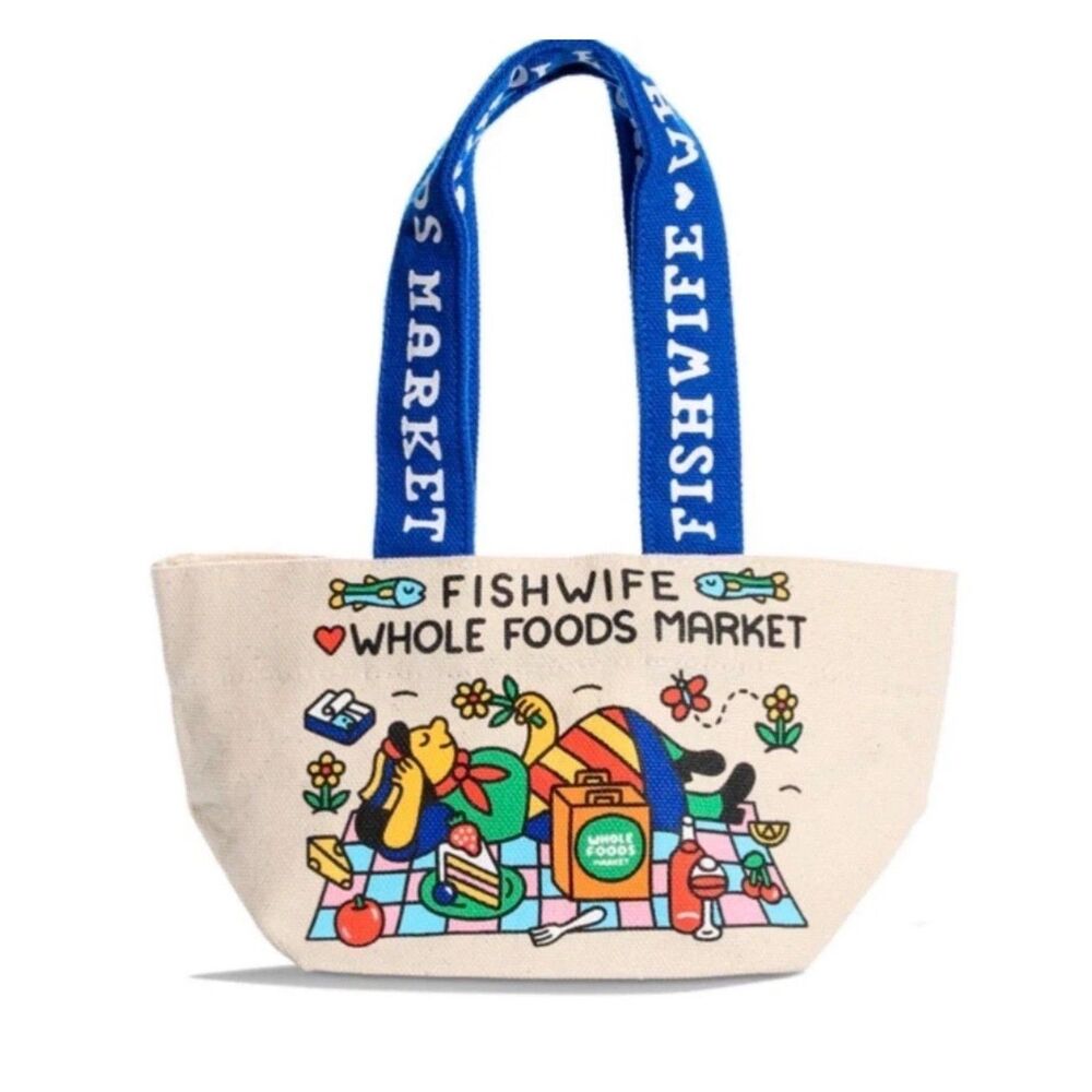 Whole Foods x Fishwife [MICRO] Tote Bag Limited Edition (Micro Size) - Picture 3 of 8